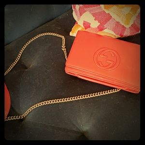 Gucci chained wallet